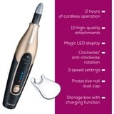 Beurer MP 84 Special Edition, Cura delle unghie oro