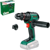 Bosch AdvancedDrill 18V-80 QuickSnap, 06039E2000, Trapano avvitatore verde/Nero