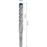 Bosch Expert Punta per martelli SDS plus-7X, Trapano Martello perforatore, Hammer drill bit, 1,5 cm, 465 mm, Cemento, Pietra, 40 cm
