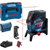 Bosch GCL 2-50 C Livella lineare/puntiforme 20 m 650 nm (<1 mW), Attraversare la linea laser blu/Nero, 20 m, 0,3 mm/m, 4°, 50 m, Rosso, 650 nm (<1 mW)