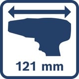 Bosch GDR 18V-215 2100 Giri/min Chiave 1,1 kg Nero, Blu, Avvitatore blu, Trapano con impugnatura a pistola, Chiave, Nero, Blu, 2100 Giri/min, 2100 Giri/min, 3300 Giri/min