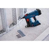 Bosch GNB 18V-38 Professional Chiodatrice Batteria blu/Nero, Chiodatrice, Scomparto dritto, Nero, Blu, 1,3 cm, 3,8 cm, 96 dB