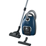 Bosch Serie 8 BGB75X494 aspirapolvere a traino A cilindro Secco 650 W Sacchetto per la polvere blu/Nero, 650 W, A cilindro, Secco, Sacchetto per la polvere, Filtro per allergia, Blu