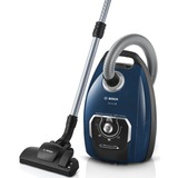 Bosch Serie 8 BGB75X494 aspirapolvere a traino A cilindro Secco 650 W Sacchetto per la polvere blu/Nero, 650 W, A cilindro, Secco, Sacchetto per la polvere, Filtro per allergia, Blu