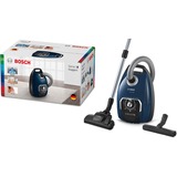 Bosch Serie 8 BGB75X494 aspirapolvere a traino A cilindro Secco 650 W Sacchetto per la polvere blu/Nero, 650 W, A cilindro, Secco, Sacchetto per la polvere, Filtro per allergia, Blu