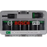 Bosch Set di bussole a impatto PRO 1/2", 7 pezzi, chiave combinata   Nero