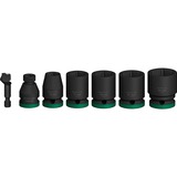 Bosch Set di bussole a impatto PRO 1/2", 7 pezzi, chiave combinata   Nero