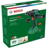 Bosch Trapano avvitatore a batteria AdvancedDrill 18V-80 QuickSnap Solo verde/Nero