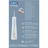 Braun AquaCare 4 idropulsore, Cura orale bianco, Bianco, Irrigatore orale senza fili, Spazzolino rotante-oscillante, Pulsanti, Batteria