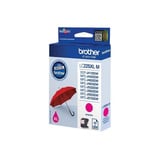 Brother LC225XLM cartuccia d'inchiostro 1 pz Originale Magenta Magenta, Inchiostro a base di pigmento, 1 pz, 1200 pagine, Confezione singola