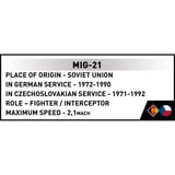 COBI MiG-21, Giochi di costruzione 