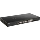 D-Link DXS-1210-28T switch di rete Gestito L2/L3 10G Ethernet (100/1000/10000) 1U Nero Gestito, L2/L3, 10G Ethernet (100/1000/10000), Montaggio rack, 1U