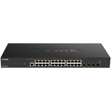 D-Link DXS-1210-28T switch di rete Gestito L2/L3 10G Ethernet (100/1000/10000) 1U Nero, Interruttore Gestito, L2/L3, 10G Ethernet (100/1000/10000), Montaggio rack, 1U