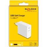 DeLOCK 41471, Caricabatterie bianco