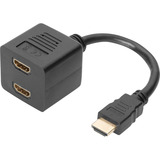 Digitus Cavo divisore a Y HDMI, Cavo a Y Nero