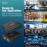Digitus DA-73120, Estensione USB Nero