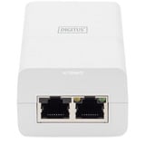 Digitus Gigabit Active 802.3at PoE Midspan, Iniettore PoE bianco