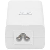 Digitus Gigabit Active 802.3at PoE Midspan, Iniettore PoE bianco