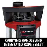 EINHELL GE-DP 7935 N-A ECO 790 W 19000 l/h, Pompe immersione e pressione rosso/Nero, 790 W, AC, 19000 l/h, Alluminio, Nero, Rosso