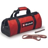 EINHELL Lima a nastro a batteria Power X-Change TE-BF 18 Li-solo, 18 Volt, Lima elettronica rosso/Nero