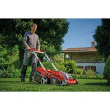 EINHELL RASARRO Tagliaerba a spinta Batteria Nero, Rosso rosso/Nero, Tagliaerba a spinta, 450 m², 38 cm, 2,5 cm, 7,5 cm, 45 L