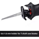 EINHELL Sega universale a batteria Power X-Change TE-AP 18/13 Li - Solo, 18 Volt, Scambiarsi sega rosso/Nero