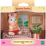 EPOCH Sylvanian Families - Set soggiorno padre coniglio di cioccolato, Giochi di costruzione 