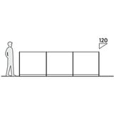 Easy Camp Huk parabrezza, Protezione dal vento e visibilità grigio