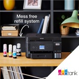 Epson EcoTank ET-4850, Stampante multifunzione Nero, Ad inchiostro, Stampa a colori, 4800 x 1200 DPI, A4, Stampa diretta, Nero