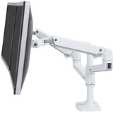 Ergotron LX Series 45-492-216 supporto da tavolo per Tv a schermo piatto 61 cm (24") Bianco Scrivania bianco, 18 kg, 61 cm (24"), 75 x 75 mm, 100 x 100 mm, Regolazione altezza, Bianco