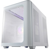 FSP S380-WA Micro Tower Bianco, Chassis Tower bianco, Micro Tower, PC, Bianco, micro ATX, Mini-ITX, SPCC, Vetro temperato, Gaming