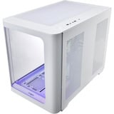 FSP S380-WA Micro Tower Bianco, Chassis Tower bianco, Micro Tower, PC, Bianco, micro ATX, Mini-ITX, SPCC, Vetro temperato, Gaming