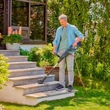 GARDENA Pulitore multiuso a batteria AquaBrush Universal 18V P4A solo, Detergente per pavimenti duri grigio/Turchese