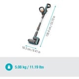 GARDENA Pulitore multiuso a batteria AquaBrush Universal 18V P4A solo, Detergente per pavimenti duri grigio/Turchese