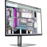 HP Z24u G3 61 cm (24") 1920 x 1200 Pixel WUXGA LED Argento, Monitor LED Nero, 61 cm (24"), 1920 x 1200 Pixel, WUXGA, LED, 5 ms, Argento