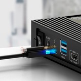 ICY BOX IB-DK2246AC, Docking station Nero