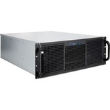 Inter-Tech 4U 40255 Supporto Nero, Grigio, Server case Nero, Supporto, Server, Nero, Grigio, ATX, EATX, micro ATX, Mini-ATX, Mini-ITX, SSI CEB, Acciaio, Allarme, HDD, Rete, Potenza