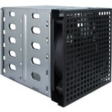 Inter-Tech 4U 40255 Supporto Nero, Grigio, Server case Nero, Supporto, Server, Nero, Grigio, ATX, EATX, micro ATX, Mini-ATX, Mini-ITX, SSI CEB, Acciaio, Allarme, HDD, Rete, Potenza