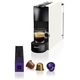 Krups Nespresso Essenza Mini, Macchina a capsula bianco, Macchina per caffè a capsule, 0,6 L, Capsule caffè, 1310 W, Nero, Bianco