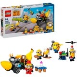 LEGO Alien Conquest Cattivissimo Me 75580 I Minions e l’Auto Banana, Macchina Giocattolo da Costruire, Giochi per Bambini 6+, Idea Regalo, Giochi di costruzione Macchina Giocattolo da Costruire, Giochi per Bambini 6+, Idea Regalo, Set da costruzione, 6 anno/i, Plastica, 136 pz, 179 g