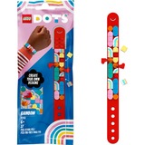 LEGO DOTS Braccialetto arcobaleno con ciondoli, Giochi di costruzione Set da costruzione, 6 anno/i, Plastica, 37 pz, 21 g