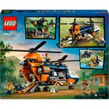 LEGO City 60437 Elicottero dell’Esploratore nella Giungla, Giochi per Bambini 8+ con Veicolo Giocattolo, Animali e Minifigure, Giochi di costruzione Giochi per Bambini 8+ con Veicolo Giocattolo, Animali e Minifigure, Set da costruzione, 8 anno/i, Plastica, 881 pz, 1,72 kg