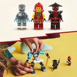 LEGO NINJAGO 71827 Mech da Battaglia di Zane - Figura Giocattolo Ninja Snodabile con 3 Minifigure e Armi, Giochi Bambini 6+, Giochi di costruzione Giochi Bambini 6+, Set da costruzione, 6 anno/i, Plastica, 92 pz, 123 g