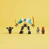 LEGO NINJAGO 71827 Mech da Battaglia di Zane - Figura Giocattolo Ninja Snodabile con 3 Minifigure e Armi, Giochi Bambini 6+, Giochi di costruzione Giochi Bambini 6+, Set da costruzione, 6 anno/i, Plastica, 92 pz, 123 g