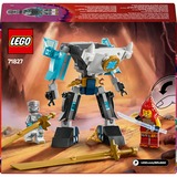 LEGO NINJAGO 71827 Mech da Battaglia di Zane - Figura Giocattolo Ninja Snodabile con 3 Minifigure e Armi, Giochi Bambini 6+, Giochi di costruzione Giochi Bambini 6+, Set da costruzione, 6 anno/i, Plastica, 92 pz, 123 g