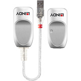 Lindy Extender USB 1.1 Cat.6, Estensione USB argento