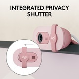 Logitech BRIO 100, Webcam rosa chiaro