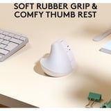Logitech Lift per Mac, Mouse bianco