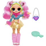 MGA Entertainment L.O.L. Surprise O.M.G. Entry Doll - Bubblegum D.J., Bambola L.O.L. Surprise! Entry Doll - Bubblegum D.J., Bambola alla moda, Femmina, 4 anno/i, Bambino/Bambina, Multicolore