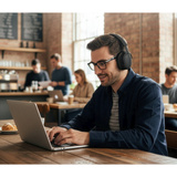 Medion Life HX-1 Plus ANC Cuffie Over-Ear Nero